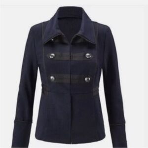 CAbi In the Band Military Navy Blue Blazer. Size Small